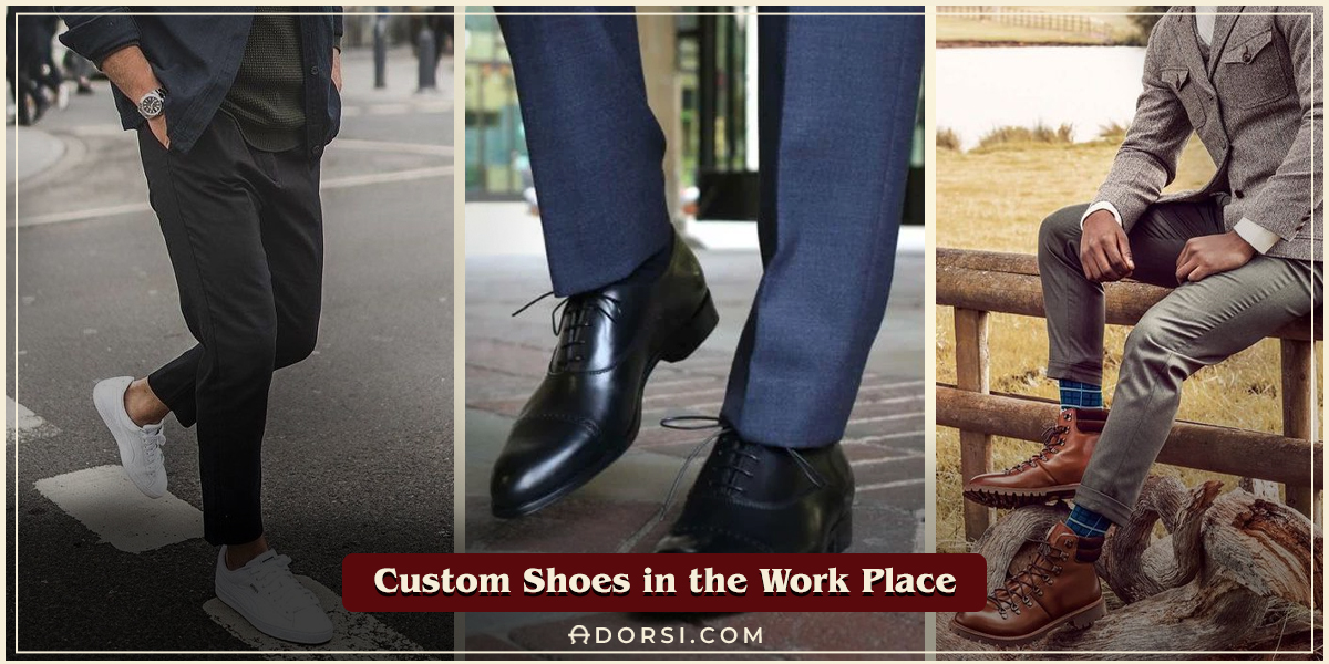 Custom deals work shoes